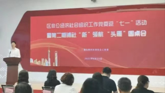浦東新區(qū)非公經(jīng)濟(jì)社會(huì)組織工作黨委迎“七一”，為新興領(lǐng)域黨建創(chuàng)新凝聚發(fā)展新動(dòng)能