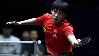 王楚钦3比0横扫李尚洙，赛前做好了下风球的准备