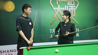 潘曉婷商場“開課”，期待丁俊暉、趙心童會師上海大師賽決賽