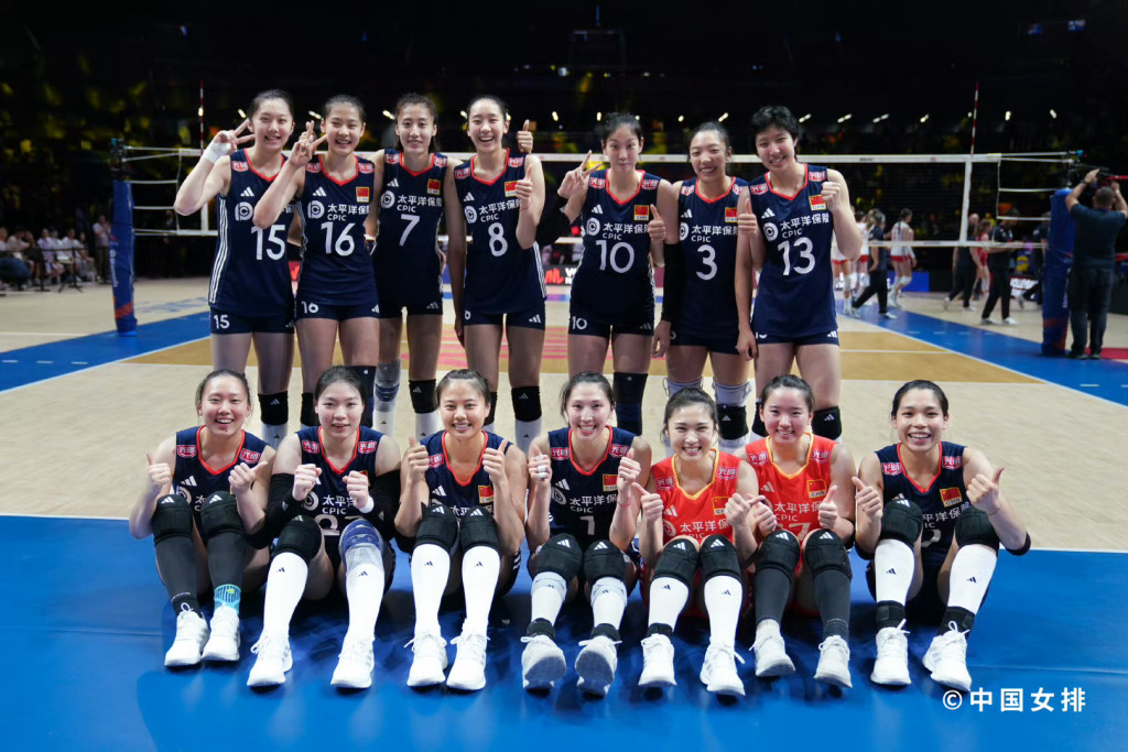 中国女排击败加拿大，世界联赛美国阿灵顿站斩获连胜