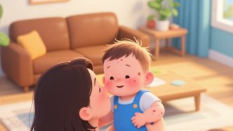 女子強(qiáng)摟親吻1歲男孩，男孩隨后確診水痘