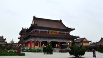 旅游走進(jìn)山東省德州慶云海島金山寺
