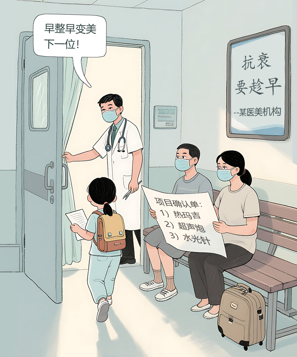 澎湃漫评｜早整早变美？谁在忽悠未成年人整容