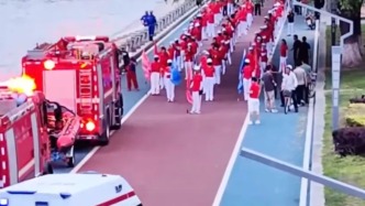 暴走團(tuán)回應(yīng)阻礙消防救護(hù)車通行：車輛屬于備勤狀態(tài)，就一分鐘