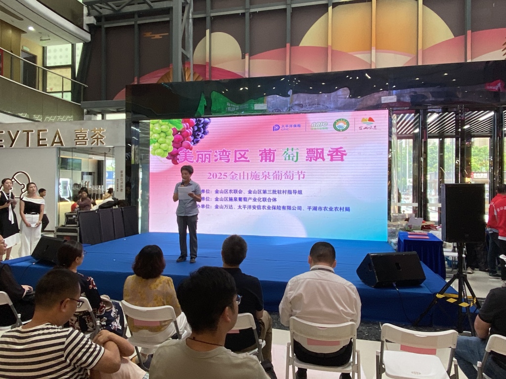 上海金山葡萄迎来丰收季，还有“新品”首次上市