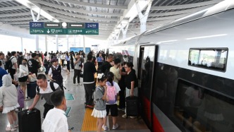 國家鐵路局：上半年累計發(fā)送旅客22.4億人次，同比增長6.7%