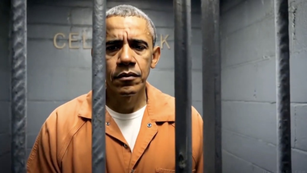 “在白宮被捕穿橙色囚服”，特朗普轉(zhuǎn)發(fā)“奧巴馬入獄”AI視頻