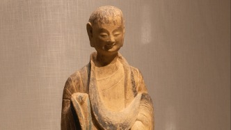 現(xiàn)場｜麥積山石窟在滬呈現(xiàn)“古今對(duì)話”