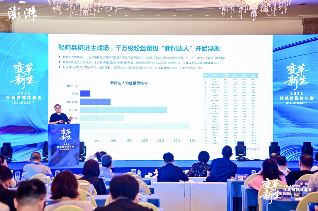 腾讯研究院刘金松：新闻达人成新兴传播力量，发稿导向转向IP导向