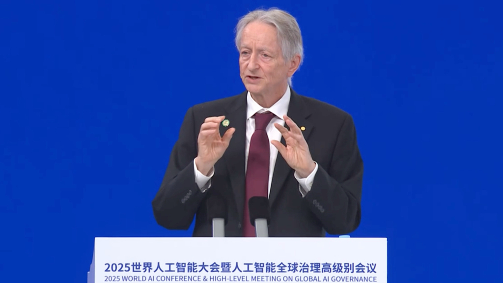 “AI教父”辛顿：人类对AI没有“摆脱”这一选择，但应该找到“驯服”办法