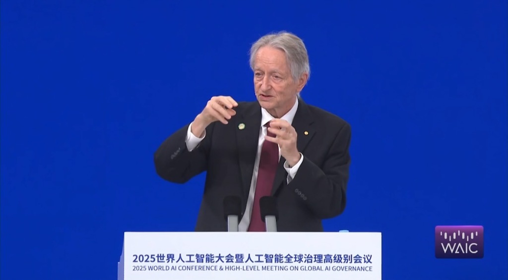 如何让AI帮助人类又不消灭人类？“AI教父”辛顿给出自己的答案