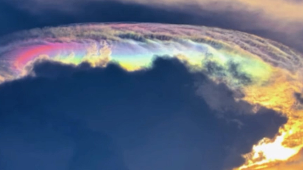 汕頭現(xiàn)“七彩祥云”，氣象局人員科普：本質(zhì)是一種光學(xué)現(xiàn)象
