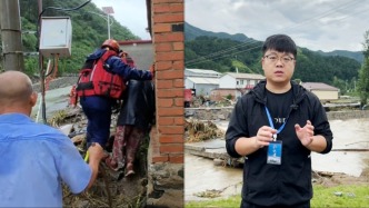 澎湃記者直擊河北灤平滑坡救援：消防員徒步15公里跨越3座斷橋