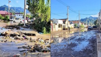 澎湃記者探訪北京密云葡萄園村：停水停電，部分路段仍有積水和淤泥