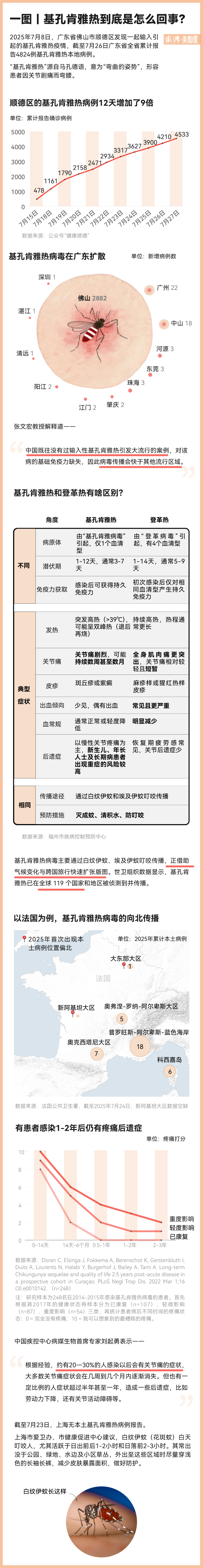 一图｜让人“蚊”风丧胆的基孔肯雅热可怕在哪？