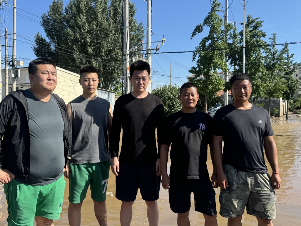洪水没过太师屯