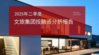 2025年二季度文旅集團投融資分析報告