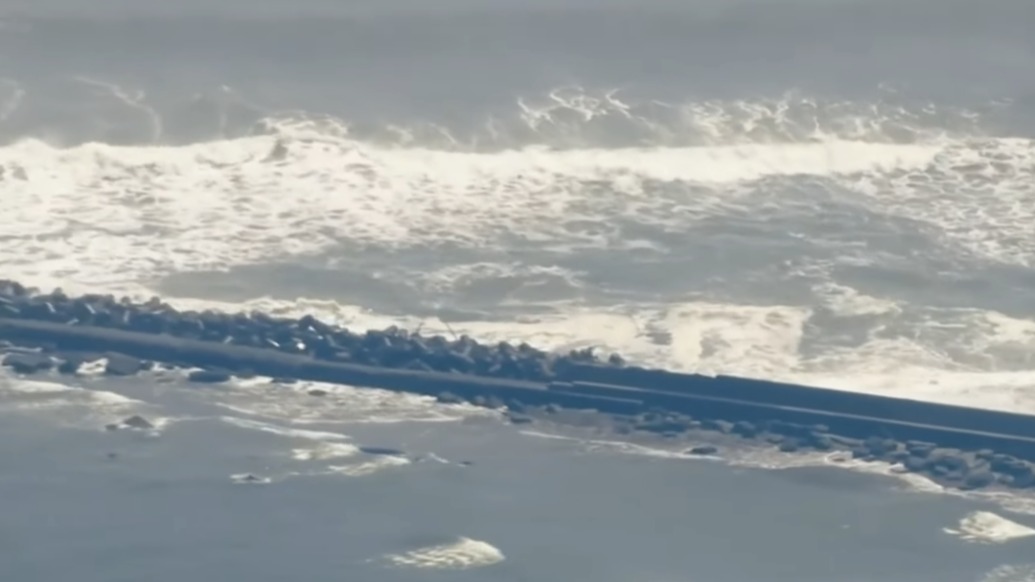 堪察加半島附近8.7級(jí)強(qiáng)震，航拍俄日兩國(guó)海岸線最新情況