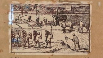 北京太廟展出抗戰(zhàn)藝術(shù)作品：銘記歷史、永擎星火