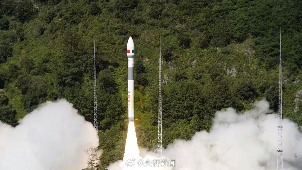 我国成功发射巴基斯坦遥感卫星01星