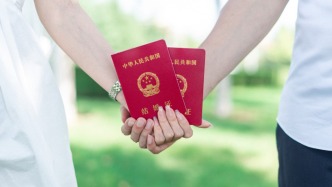 今年上半年結(jié)婚登記353.9萬對，較去年上半年增加10.9萬對