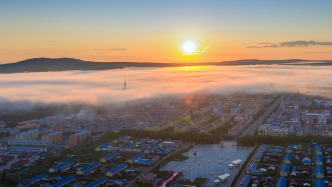 高温扰动下，装空调的漠河北极村民宿