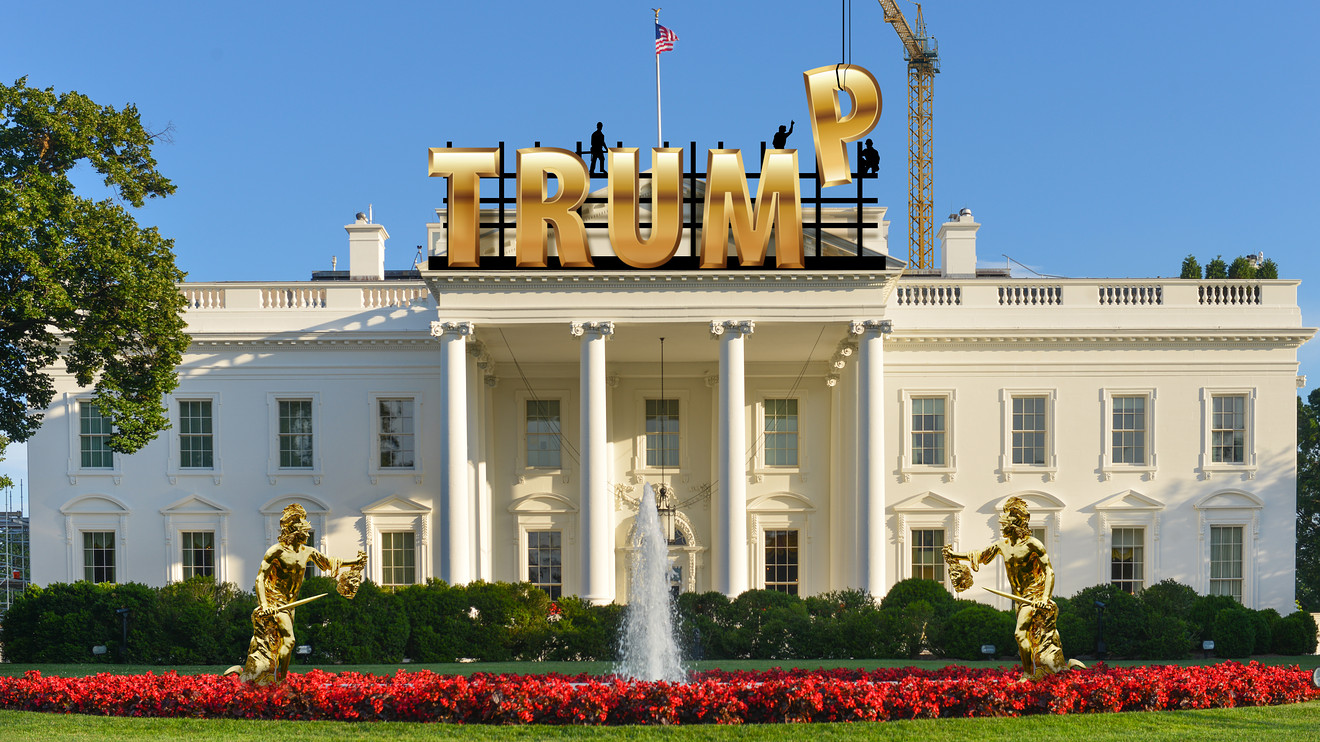 90秒｜不止宴會廳，特朗普如何爆改白宮成“金宮”？