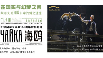 许子东谈契诃夫《海鸥》