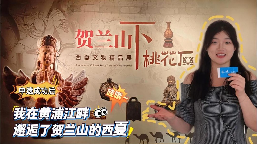 Vlog丨申遗成功后,我在黄浦江畔邂逅了贺兰山的西夏