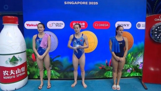 陳藝文、陳佳包攬游泳世錦賽女子跳水三米板金銀牌