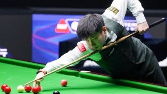 世界斯諾克上海大師賽：趙心童半決賽不敵威爾遜