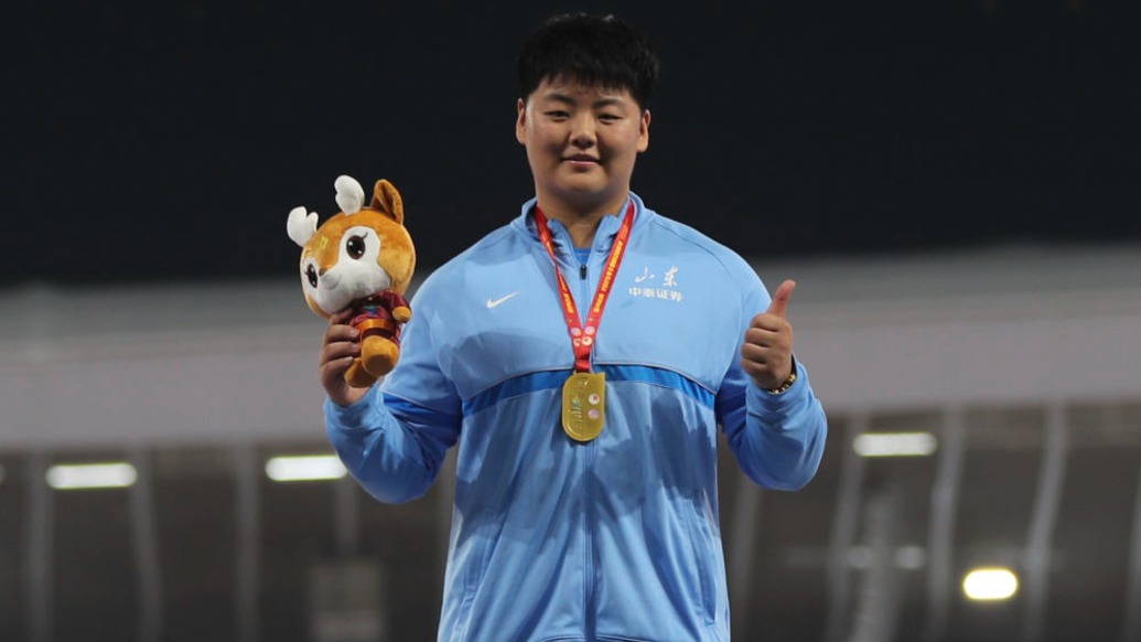 中國鏈球也有“小孩姐”！張家樂再刷女子鏈球世界青年紀錄