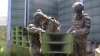 視頻｜韓國軍方著手拆除對朝擴(kuò)音器