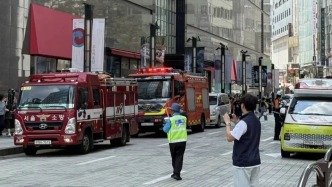 韓國首爾一百貨商場(chǎng)遭遇“詐彈”威脅，警方將追查帖文發(fā)布者