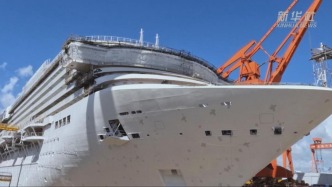 第二艘国产大型邮轮“爱达·花城号”首台主发电机正式发电，计划明年出坞