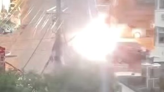 信阳一高压电力线路因打火断裂坠落，致一路人触电身亡