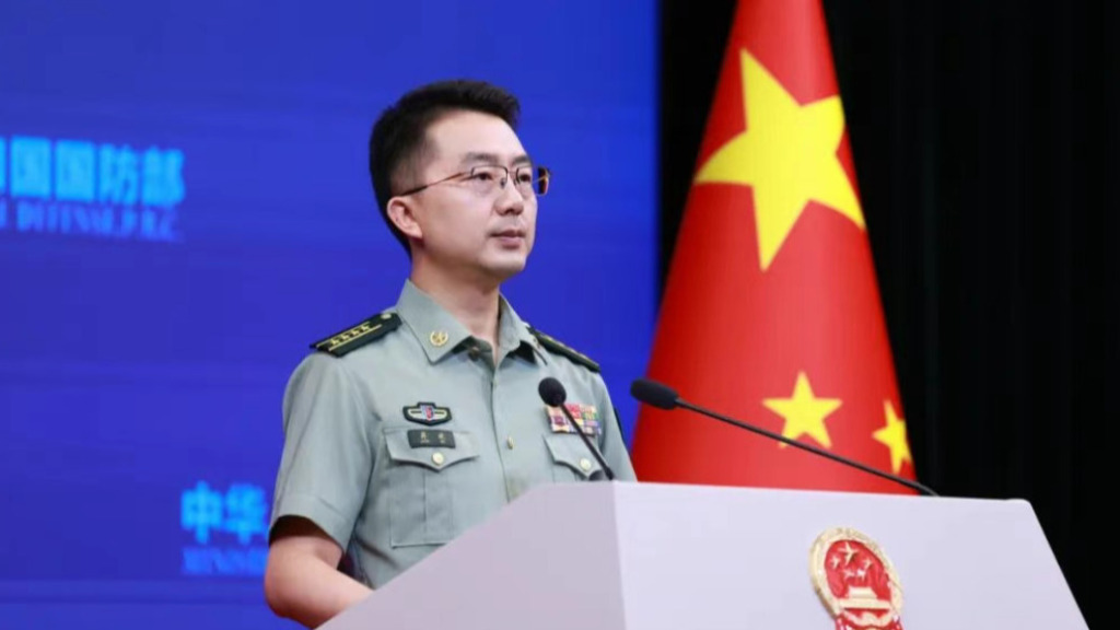 国防部：坚决反对美台开展任何形式的官方往来