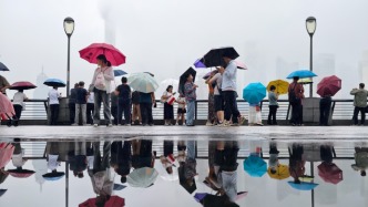 上海高溫+雷電+大風三預(yù)警高掛：預(yù)計將有雷電和7-9級大風