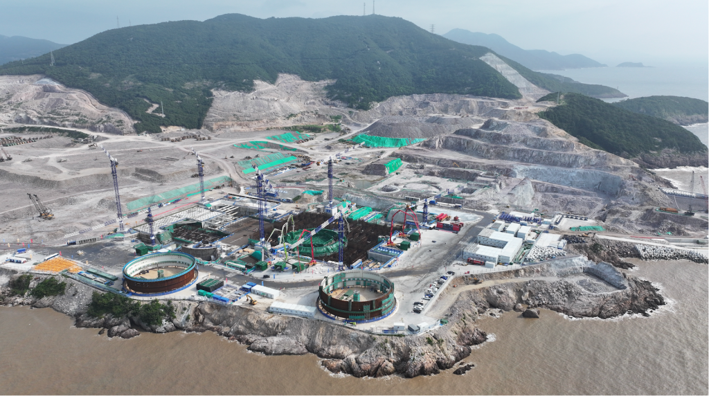 金七门核电1号机组主体工程全面启动，浙江第四个核电基地逐渐成型