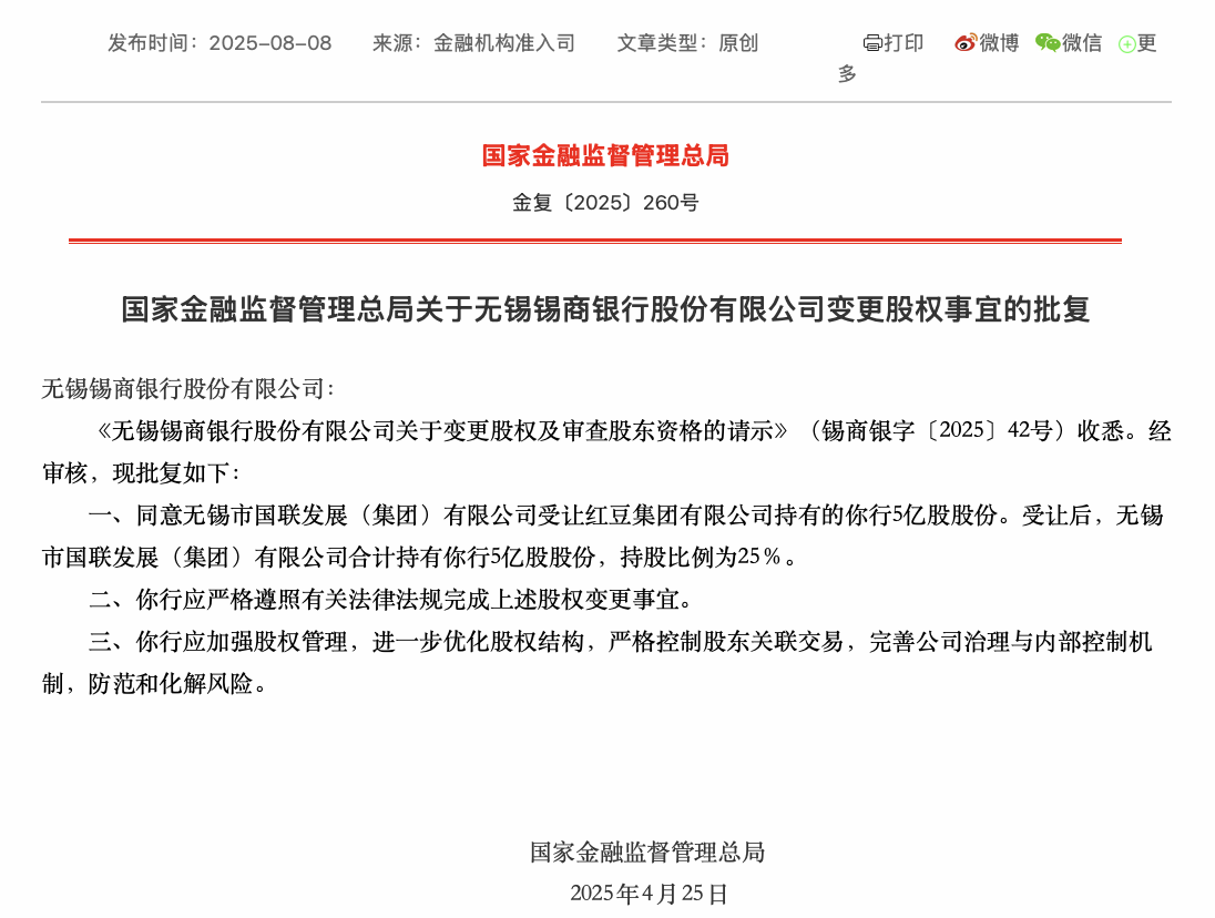 苏州少儿武术散打（报名咨询）1891-5555-567：:苏州园区少儿散打搏击（报名咨询）1891-5555-567：-民营银行锡商银行第一大股东变更为地方国资：无锡国联受让红豆集团所持25%股份