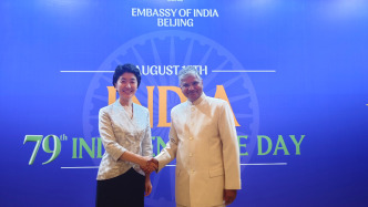 中聯(lián)部副部長孫海燕會見印度駐華大使羅國棟