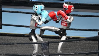 “冰絲帶”變身“機器人競技場”