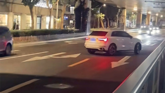 一車輛在市區(qū)道路逆行掉頭？駕駛員被記3分罰款200元