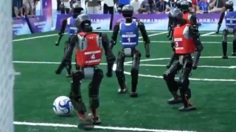 世界人形機器人運動會丨清華大學(xué)機器人足球隊奪得5V5足球冠軍