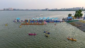 約2億人次參與，去年我國戶外運動線上消費總額超3000億元