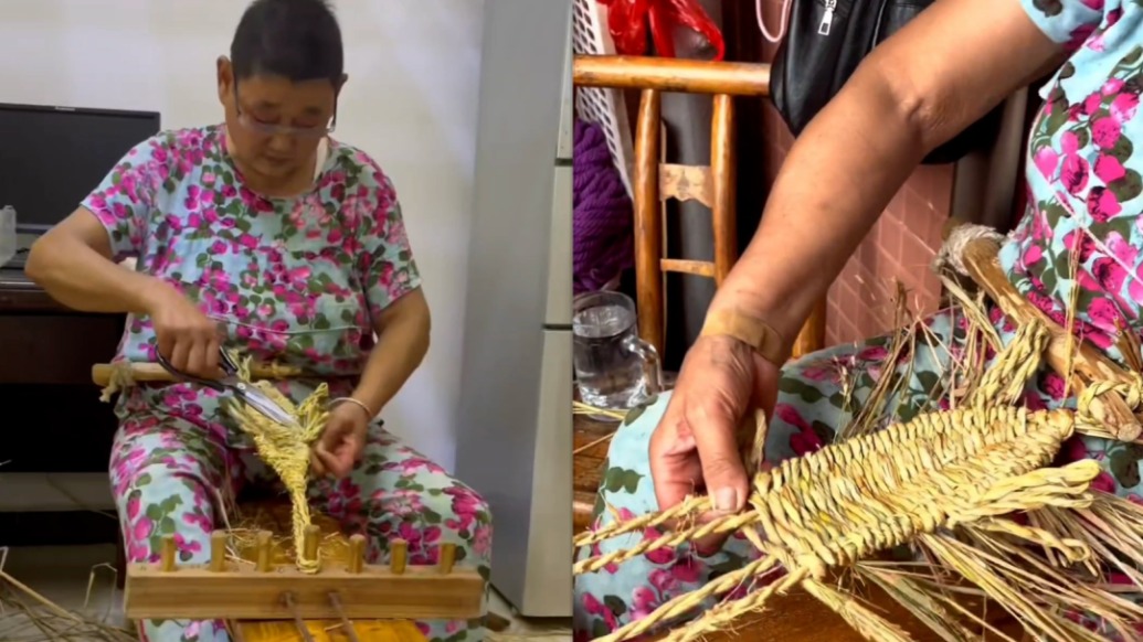 老人堅守打草鞋技藝60年：后輩不愿意學，擔心手藝會斷層