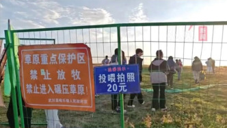 买5元羊肉串就能进草原重点保护区赏日落？内蒙古武川县警方正在调查