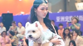 专属毛孩子的时装秀！来亚宠展看超萌狗狗穿新中式服装走秀