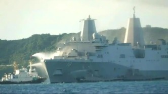 美海軍接連發(fā)生事故，軍艦失火后又出現(xiàn)戰(zhàn)機墜毀