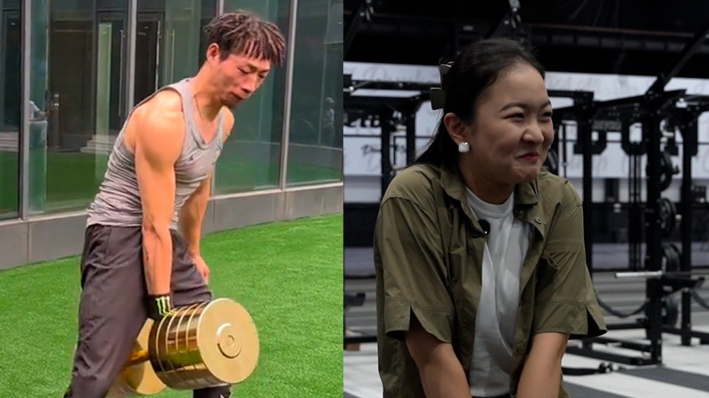 陳登星單手硬拉160公斤“挺輕松”，小浪花實(shí)測(cè)難出“表情包”